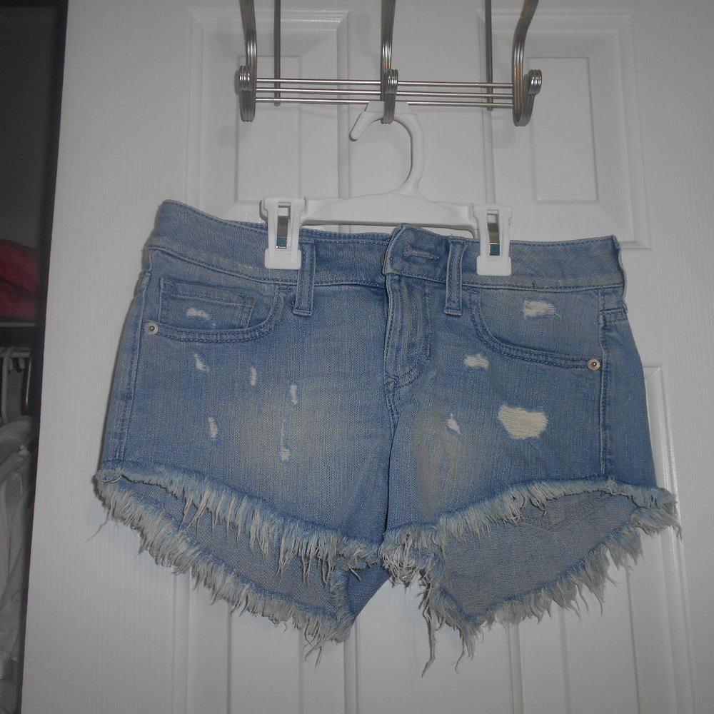 girl jean shorts